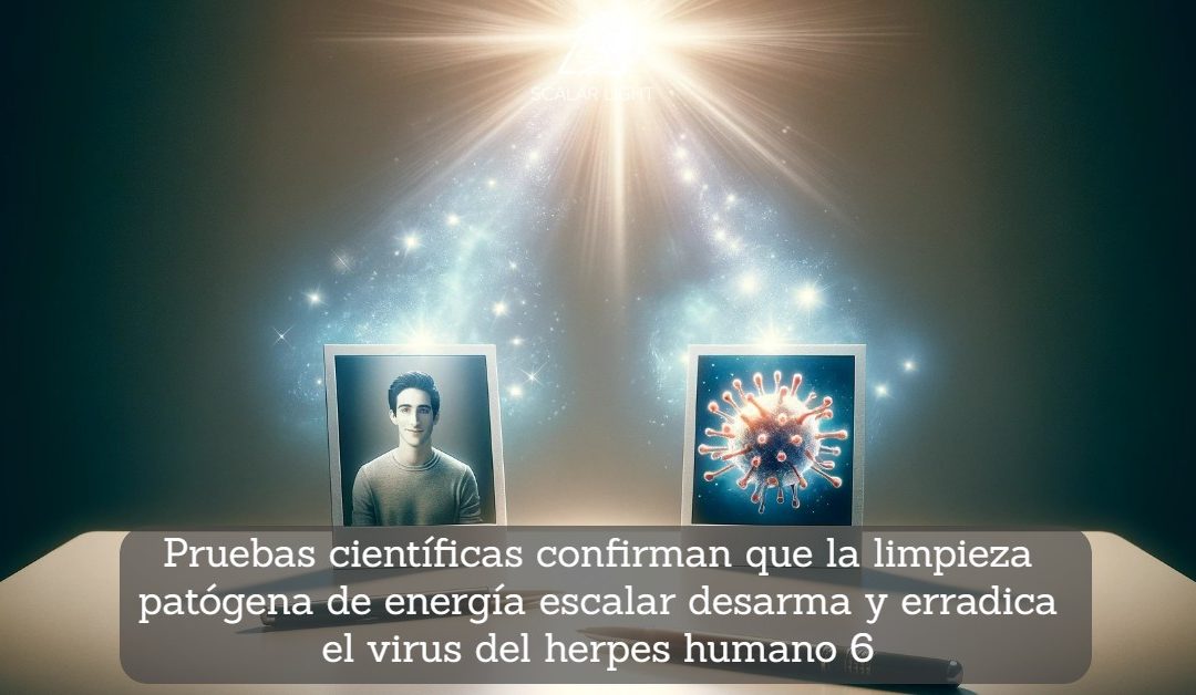 Pruebas científicas confirman que la limpieza patógena de energía escalar desarma y erradica el virus del herpes humano 6