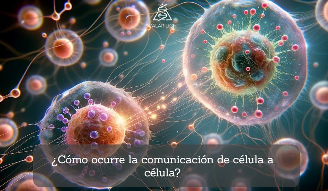 ¿Cómo ocurre la comunicación de célula a célula?